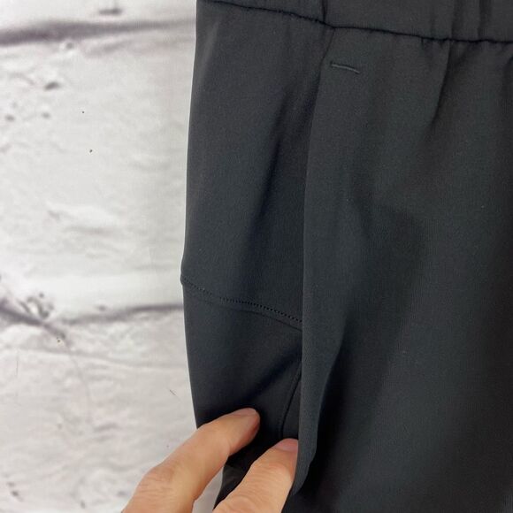Lululemon Black High Rise Joggers Size 6 • Stretch Travel Athleisure Pants - Picture 6 of 7